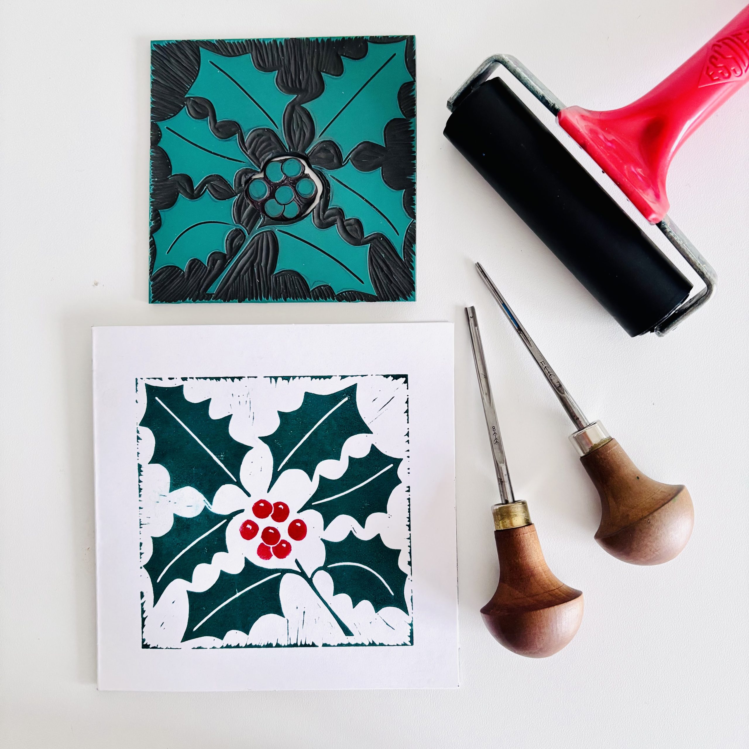 Festive Linocut and Stained Glass Combo 2026 - Image 4