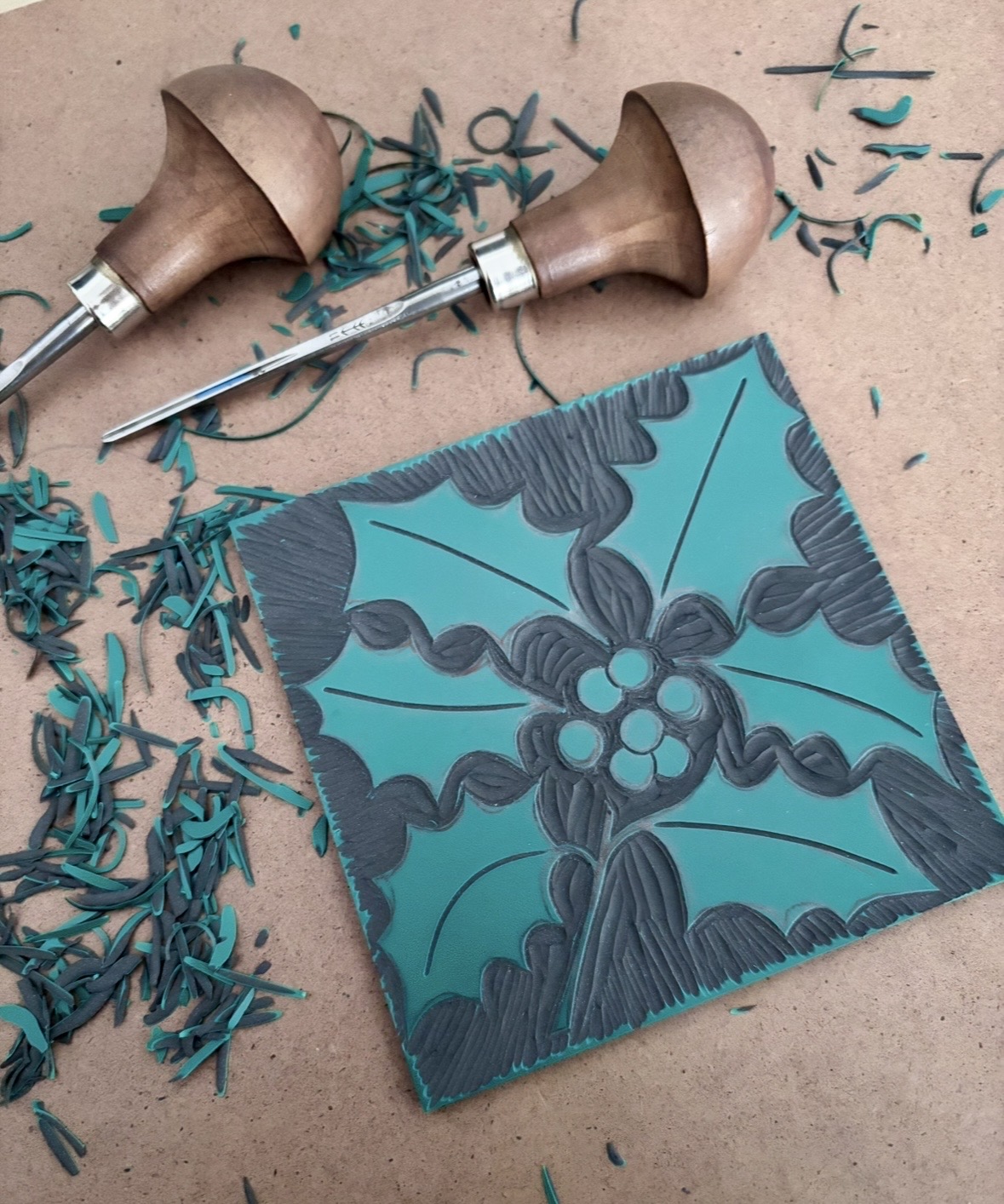 Festive Linocut and Stained Glass Combo 2026 - Image 7