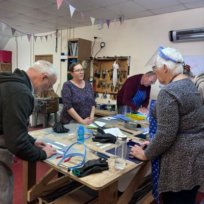 Linocut and Stained Glass Frame Class - Image 6